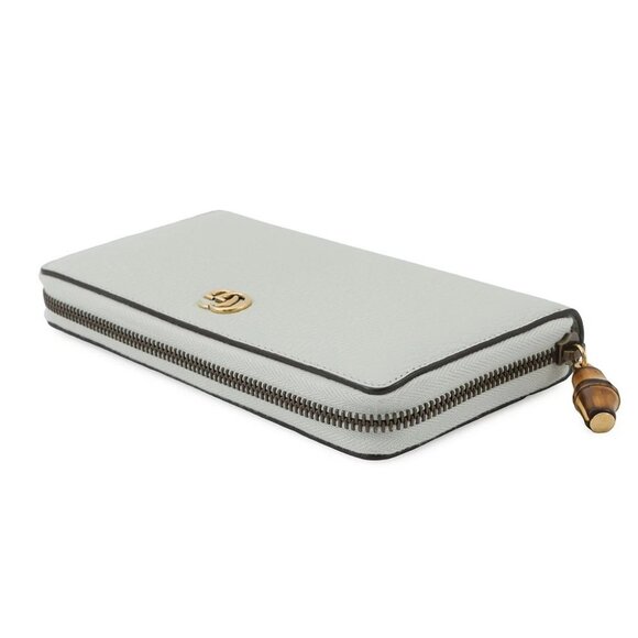 GUCCI Double G Long Around Wallet Leather lilac - Picture 4 of 15